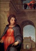 Andrea del Sarto Announce in detail painting